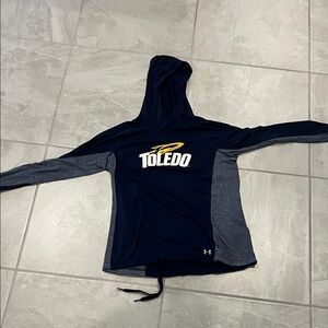 Under Armour Navy and Gray Toledo Hoodie